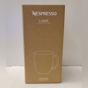 BNIB - Nespresso Lume Set of Two Large (390ml) Coffee Cups Mugs